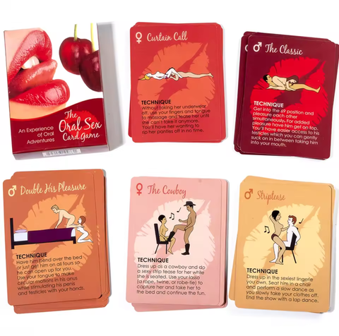 🎴 Jeu de Cartes Érotiques – 50 Positions & Préliminaires